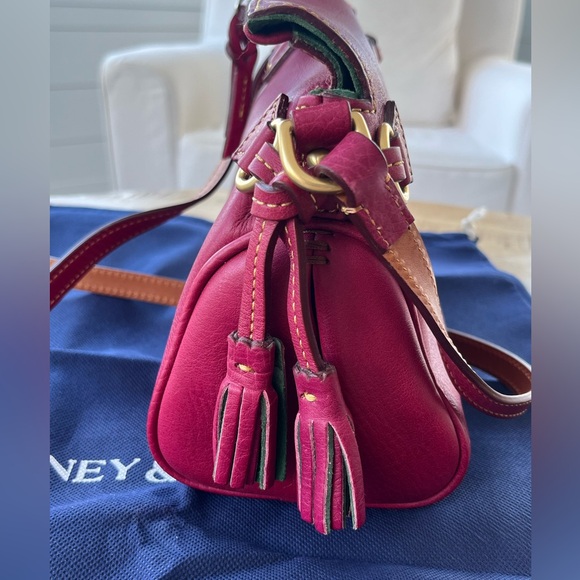 Dooney & Bourke Mini Zip Crossbody 8L664 RA with Dust Cover - Picture 5 of 12